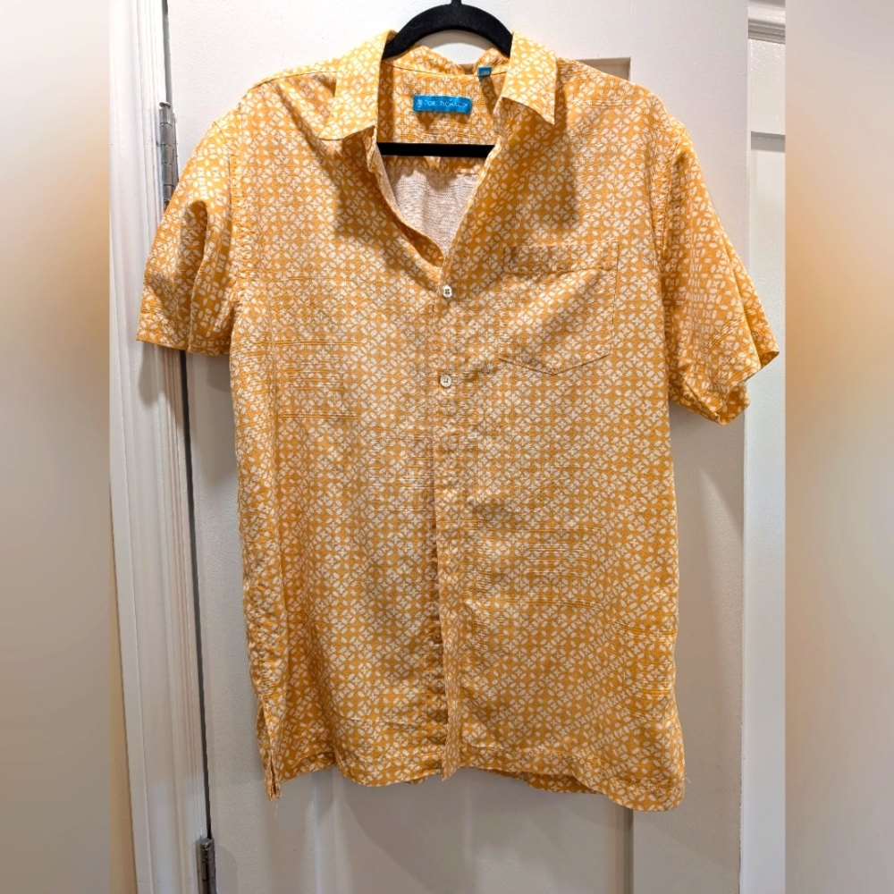 Men's Tori Richard Silk Blend Top,M